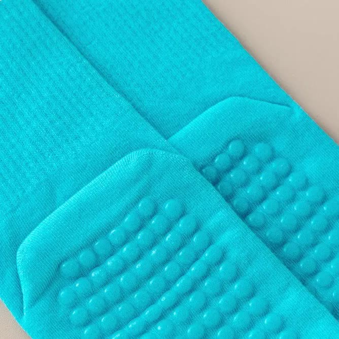 3 Pcs White Non-Slip Yoga Socks with Cross Straps - Cotton Pilates Dance Socks for Women, Lightweight Comfort