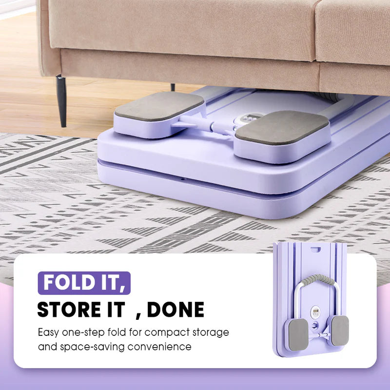 Foldable Fitness Pilates Board – Multi-Functional Abdominal Trainer